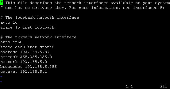 interfaces