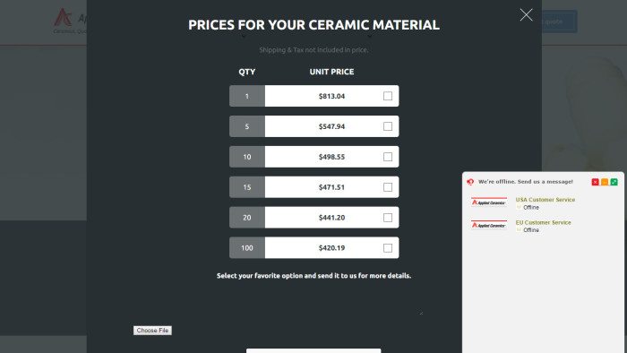 applied-ceramics-material-calculator